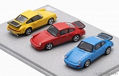 1:64 PORSCHE - SET 3X 911 964 RUF CTR 1987 - 64SP013