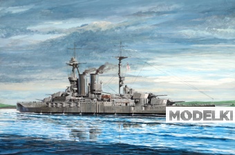 1:700 Сборная модель Линкор 'Warspite' 1915 - 05780