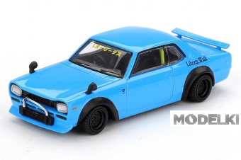 1:64 NISSAN Hakosuka *Nissan LB Works Hakosuka* (2015), baby blue - MGT01169Rhd