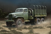1:35 Сборная модель Грузовик US GMC CCKW-352 Steel Cargo Truck - 83831