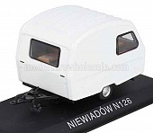 1:43 NIEWIADOW N126 Roulotte (1973), White - FIA3B