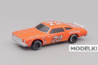 1:43 CHEVROLET Malibu (1973) NASCAR, orange - LOT01597