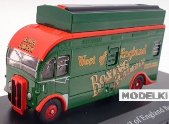 1:76 AEC Harrington Horsebox Fairground Boxing Booth, зеленый - 4654110