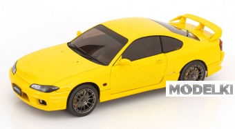 1:18 (Уценка!) NISSAN Silvia (S15) Spec-R Aero (1999), yellow (lightning yellow) - S1812206-Z1