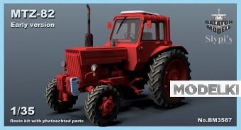 1:35 Сборная модель Трактор МТЗ-82 - BM3587