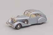 1:43 (Б/У) MERCEDES-BENZ 500K (W29) Stromlinie 'Karosserie Erdmann & Rossi' (1935), silver-fish blue met - TW360-1-X1