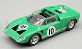 1:43 FORD GT40 ROADSTER X1 №10 1000km Nurburgring Richard Attwood - John Whitmore (1965), green - TM43-69F