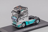 1:43 (Уценка!) MERCEDES BENZ Actros Mp4 1851 Truck №77 Team Mercedes-amg Petronas F1 Formula One 2-assi (2012), Silver Black Green - TTC003-Z11
