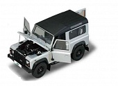 1:43 Land Rover Defender 90, silver 2015 - ALM410202