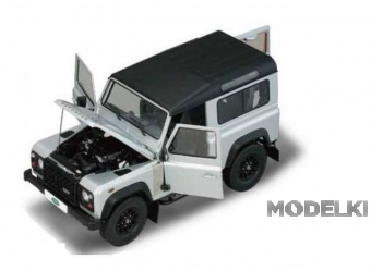 1:43 Land Rover Defender 90, silver 2015 - ALM410202