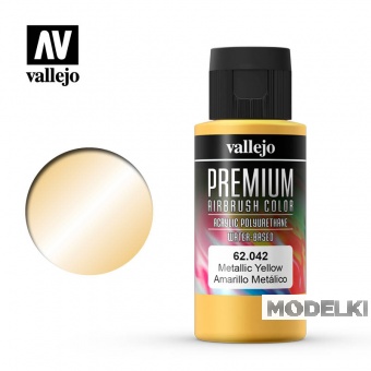 Краска акрил-уретановая 'Premium Color' Металлик желтый/Metallic Yellow - 62042