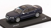 1:43 AUDI S8 D3 (2010), dark blue - S4313303