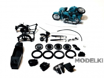 1:43 Сборная модель Днепр МТ-9 - mt9kit43