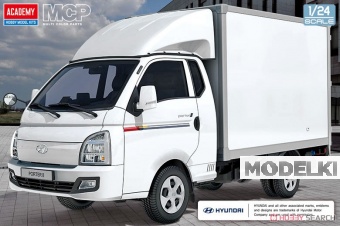 1:24 Сборная модель Hyundai Porter II Box Truck - 15145