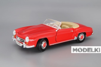 1:18 MERCEDES-BENZ 190 SL Cabriolet (1955), red - 31824R