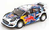 1:18 FORD Puma Rally 1 №16 Rally Sweden, Fourmaux/Coria (2024), Red Bull - S1809504