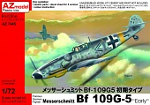 1:72 Сборная модель Самолет Messerschmitt Bf 109G-5 'Early' - AZ7445