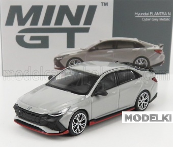 1:64 (Б/У) HYUNDAI Elantra N (2021), Grey - MGT00386-L-X1