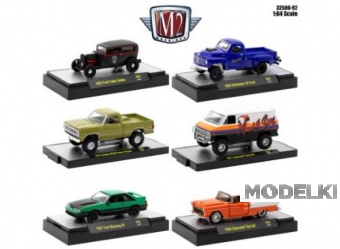 1:64 M2 Machines Auto-Thentics, серия 92, набор из 6 моделей - 32500-92~6