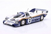 1:18 PORSCHE 956K #2 Stefan Bellof / Derek Bell Winner 1000km Sandown Park Sportscar Worldchampion (1984), white / blue - W18036006