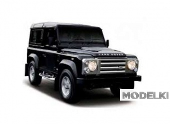 1:43 Land Rover Defender 90 SVX, black 2008 - ALM410201