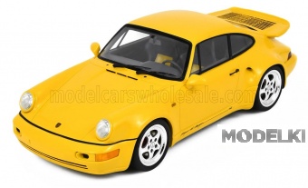 1:43 PORSCHE 911 964 Turbo S lightweight coupe (1992), yellow - S5423