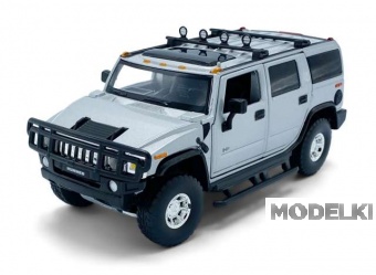 1:32 HUMMER H2, silver - 32160011