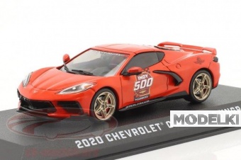 1:43 CHEVROLET Corvette C8 Stingray Coupe '104th Running of the Indianapolis 500 Official Pace Car' (2020) - 86622