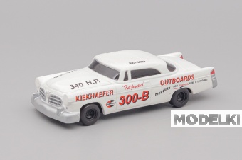 1:43 CHRYSLER 300 (1956) NASCAR, white - LOT01602