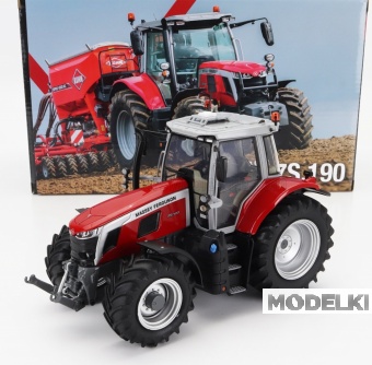 1:32 MASSEY FERGUSON Mf7s.190 Tractor (2022), Red Grey - UH6412