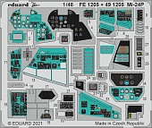 1:48 Фототравление для Mu-24П, интерьер - 491205