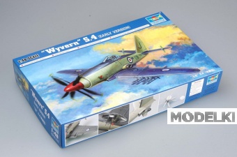 1:48 Сборная модель Британский истребитель Westland Wyvern S.4 (ранний) - 02843