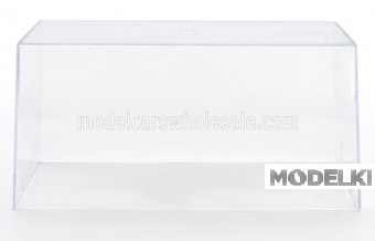 1:43 VETRINA DISPLAY BOX Only Transparent Cover For 1/43 Scale Auto-indimenticabili-rba Collection - Solo Copertura Trasparente - Lungh.length Cm 13.0 X Largh.width Cm 6.7 X Alt.height Cm 6.2 (altezza Interna Interior Height Cm 6.1), Plastic Display - ABT