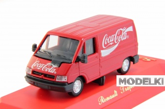 1:50 RENAULT Trafic Coca-Cola (1994), red - 9616