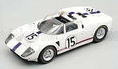 1:43 FORD GT40 ROADSTER X1 Team Ford France №15 24h Le Mans (1965) Maurice Trintignant - Guy Ligier - TM43-69C