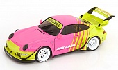 1:18 PORSCHE 911 (993) RWB Body Kit (2024), pink yellow - S1808510