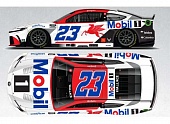 1:64 Toyota Camry XSE #23 Bubba Wallace *Mobile 1*, white/blue/red 2025 - C232565MB1DX