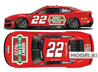 1:64 Ford Mustang #22 Joey Logano *Hunt Brothers Pizza*, red 2025 - C222561HBRJL