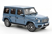 1:18 MERCEDES-BENZ G-class 4x4 (W465) (2024), Vintage Blue - 183034