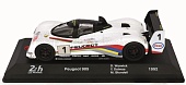 1:43 PEUGEOT 905 Evo1bis Sa35 3.5l V10 Team Peugeot Talbot Sport №1 Winner 24h Le Mans (1992) Derek Warwick - Yannik Dalmas - Mark Blundell, White - MW1ALA0098