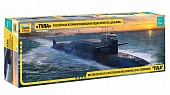 1:350 Сборная модель Атомная подводная лодка «Тула» проекта «Дельфин» - 9062