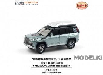 1:64 YANGWANG U8 Off-road Edition, green-blue - T15-07