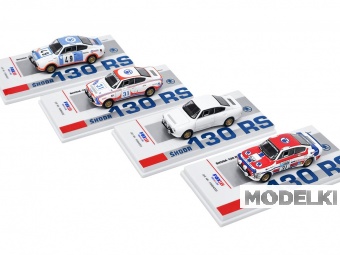 1:64 SKODA 130RS, набор 4 шт - FOXSET64-2