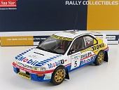 1:18 SUBARU IMPREZA 555 №1 WINNER RALLY ELPA (1997) H.KRZYSZTOF - W.MACIEJ, WHITE BLUE - 5519