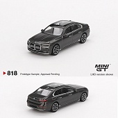 1:64 BMW i7 Xdrive 2024 (Lhd) темно-серый - MGT00818-L-X1