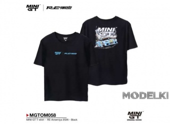 Футболка MINI GT «RE-Amemiya», размер M, black - MGTOM058-M