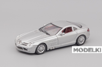 1:24 (Б/У) MERCEDES-BENZ SLR McLaren, silver - 73306S-X1