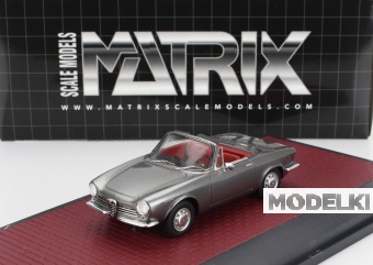 1:43 ALFA ROMEO Giulia Gt Cabriolet Spider Prototipo (1963), Grey Met - MX40102-143