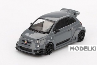 1:64 FIAT 595 Abarth LB-Works x ABAS Works, grey - MGT00995-BL