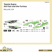 1:24 Декаль Форсаж 1 Toyota Supra - DSD075